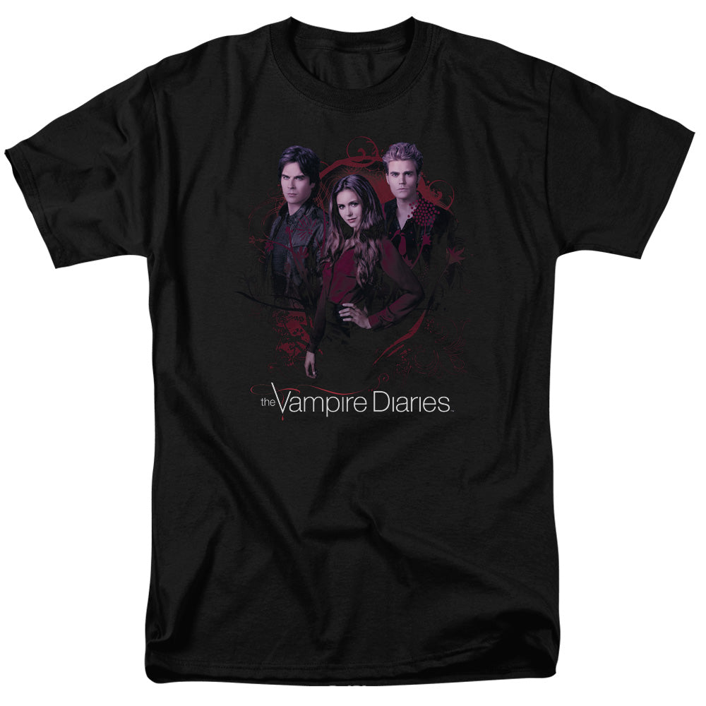 Vampire Diaries Company Of Three Mens T Shirt Black