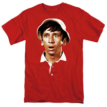 Load image into Gallery viewer, Gilligans Island Gilligans Head Mens T Shirt Red
