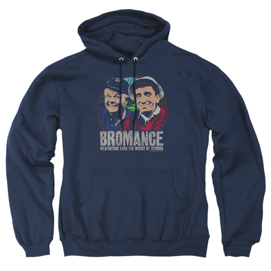 Gilligans Island Stormy Bromance Mens Hoodie Navy