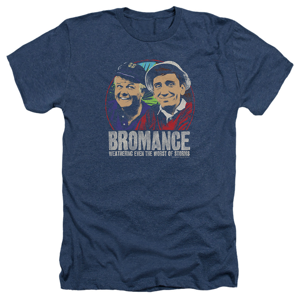 Gilligans Island Stormy Bromance Heather Mens T Shirt Navy