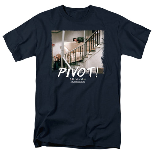Friends Pivot Mens T Shirt Navy