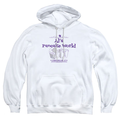 Gilmore Girls Als Pancake World Mens Hoodie White