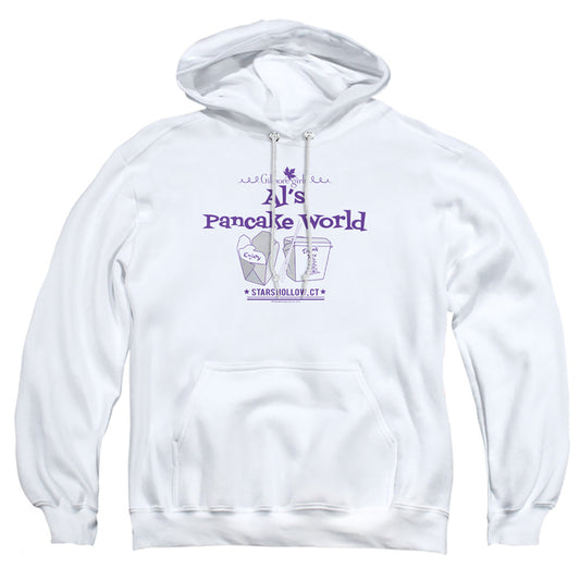 Gilmore Girls Als Pancake World Mens Hoodie White