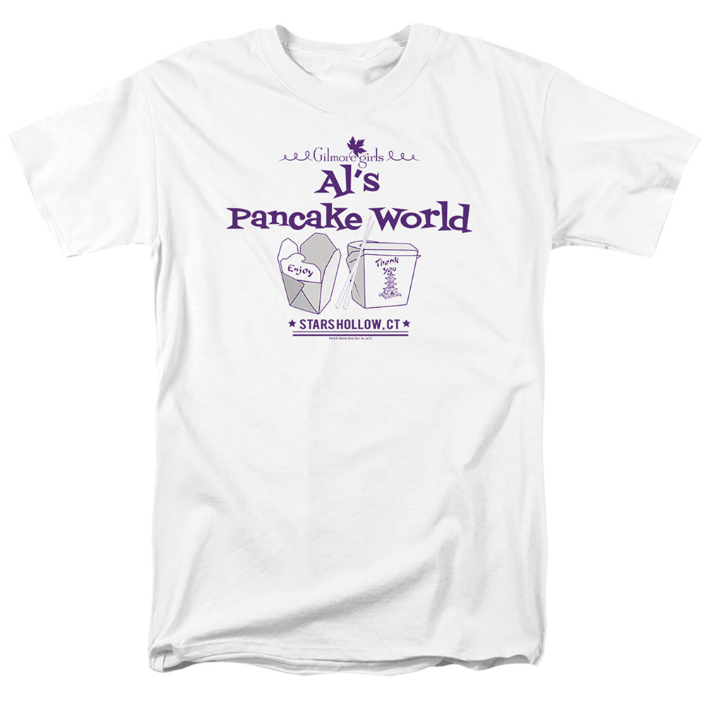 Gilmore Girls Als Pancake World Mens T Shirt White