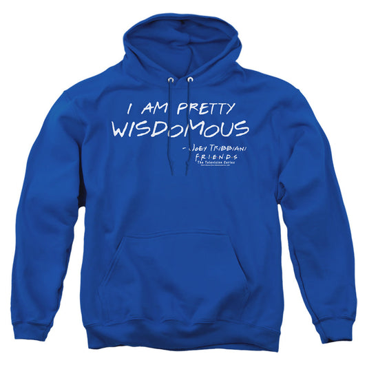 Friends Wisdomous Mens Hoodie Royal Blue