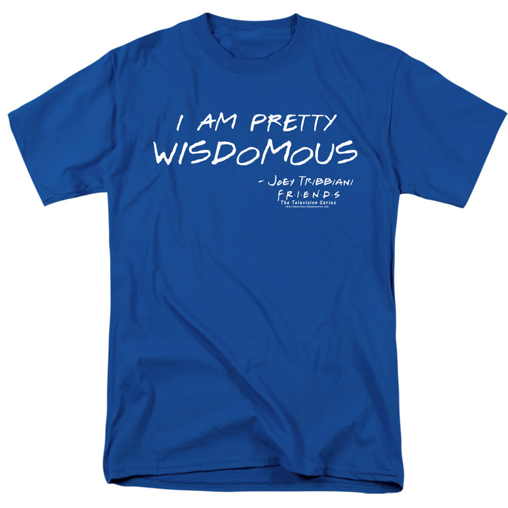 Friends Wisdomous Mens T Shirt Royal Blue