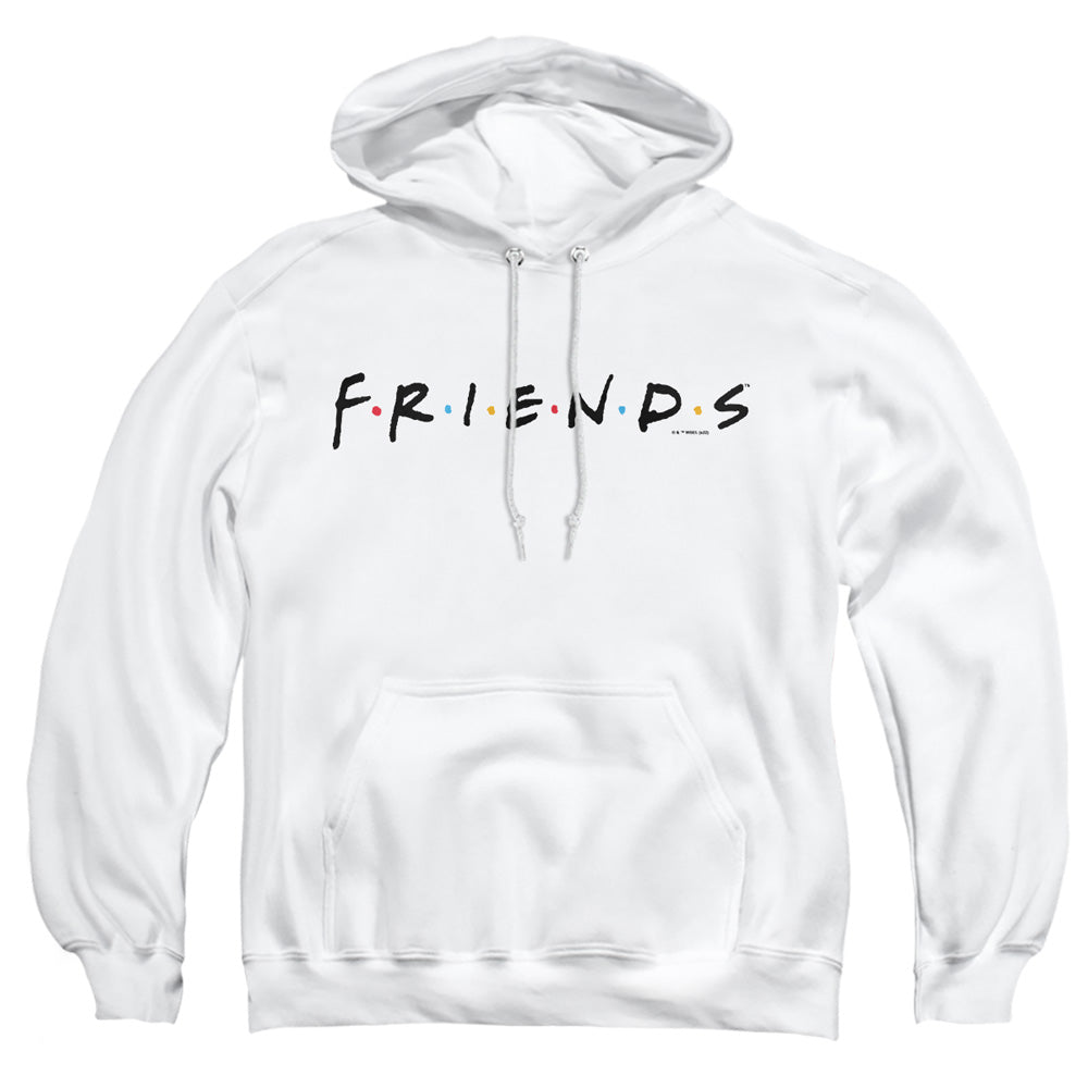Friends Logo Mens Hoodie White