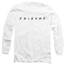 Load image into Gallery viewer, Friends Logo Mens Long Sleeve Shirt White Officially Licensed
