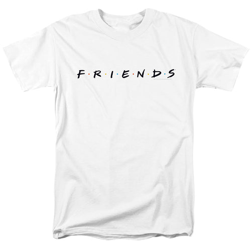 Friends Logo Mens T Shirt White