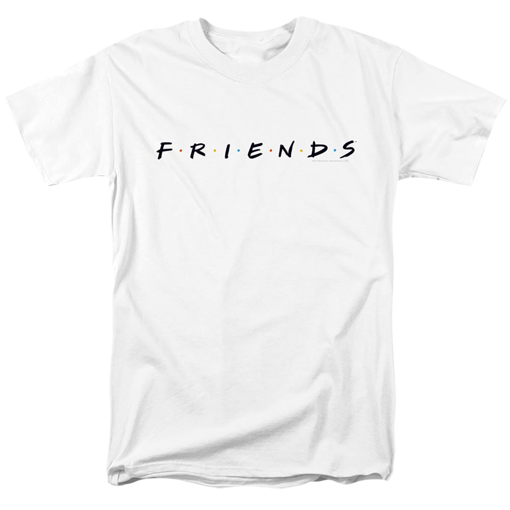 Friends Logo Mens T Shirt White