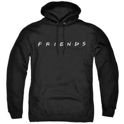 Friends Logo Mens Hoodie Black