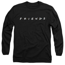 Load image into Gallery viewer, Friends Logo Mens Long Sleeve Shirt Black Officially Licensed
