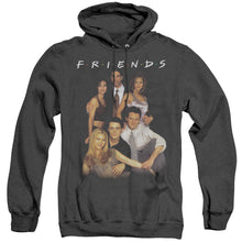 Load image into Gallery viewer, Friends Stand Together Heather Mens Hoodie Black
