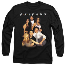 Load image into Gallery viewer, Friends Stand Together Mens Long Sleeve Shirt Black Officially Licensed
