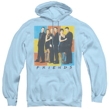 Load image into Gallery viewer, Friends Color Block Of Friends Mens Hoodie Light Blue
