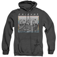 Load image into Gallery viewer, Friends Lunch Break Heather Mens Hoodie Black
