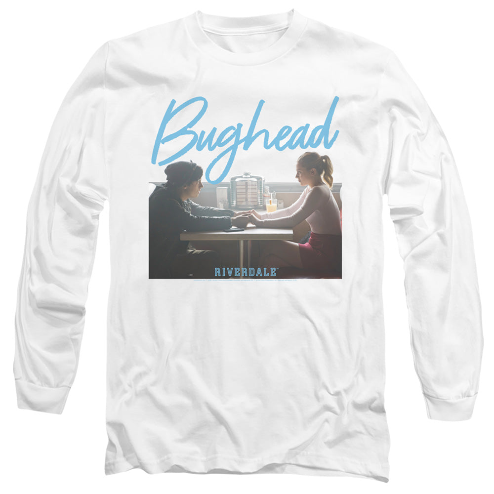 Riverdale Bughead Mens Long Sleeve Shirt White Officially Licensed