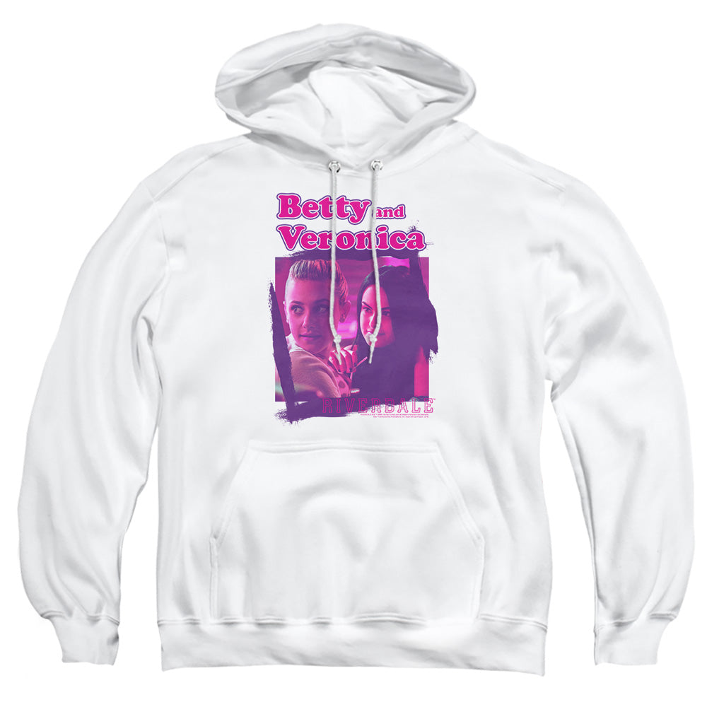 Riverdale Betty And Veronica Mens Hoodie White