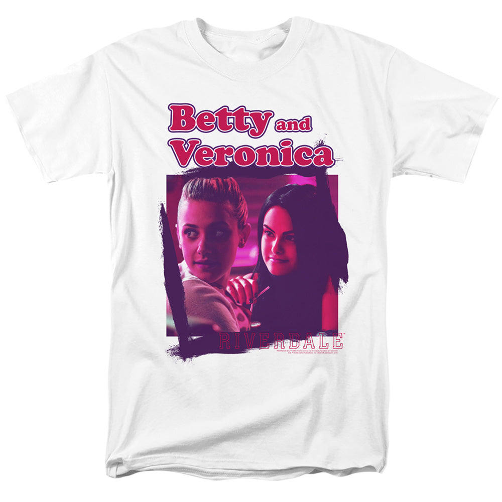 Riverdale Betty And Veronica Mens T Shirt White