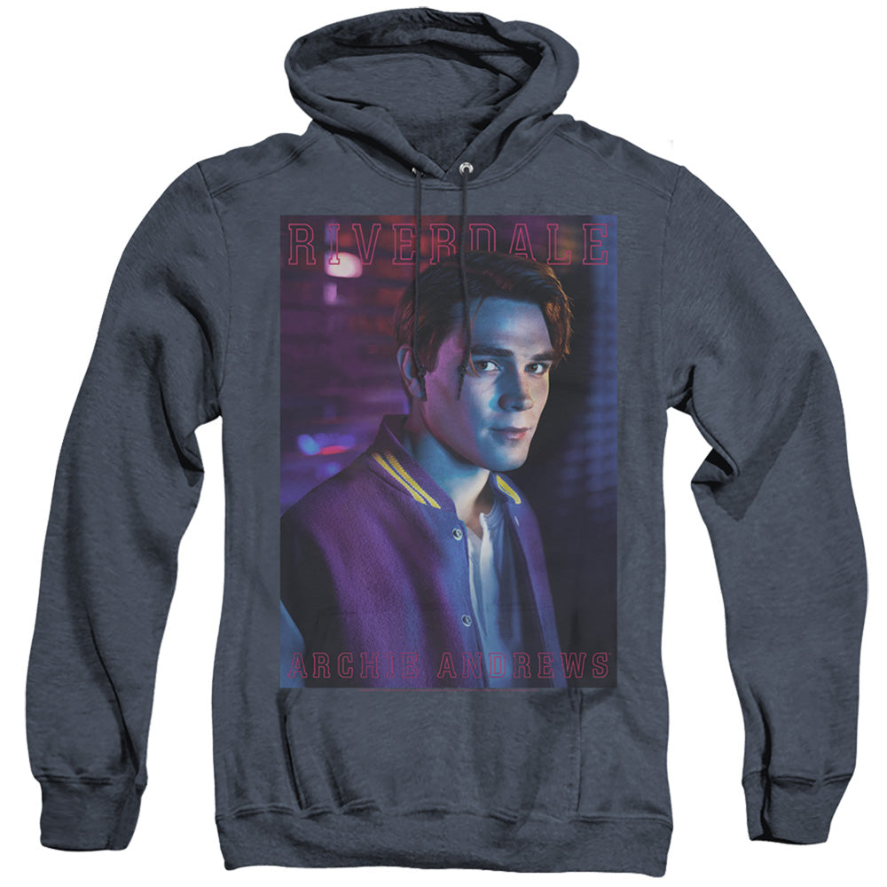 Riverdale Archie Andrews Heather Mens Hoodie Navy