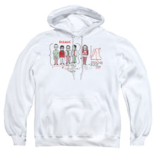 Load image into Gallery viewer, Big Bang Theory Bazinga Equation Mens Hoodie White
