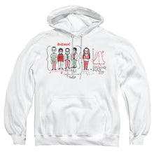 Load image into Gallery viewer, Big Bang Theory Bazinga Equation Mens Hoodie White
