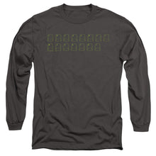 Load image into Gallery viewer, Big Bang Theory Intranet Machine Mens Long Sleeve Shirt Charcoal Officially Licensed
