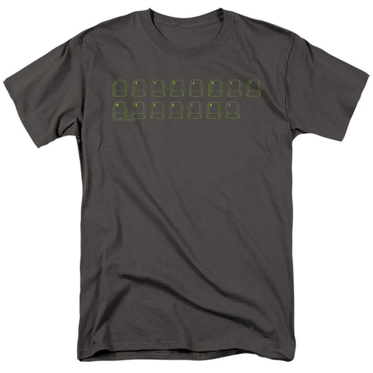 Big Bang Theory Intranet Machine Mens T Shirt Charcoal