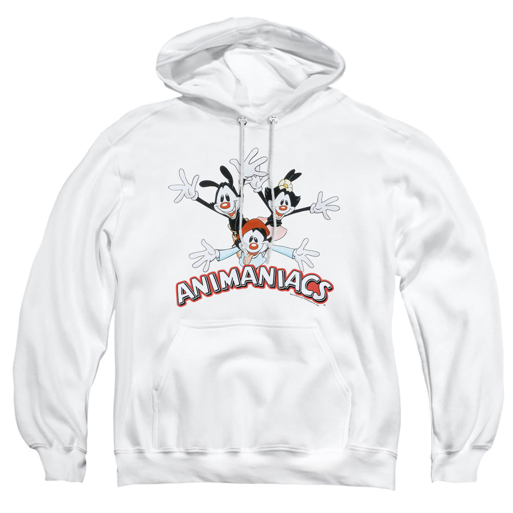 Animaniacs Animaniacs Trio Mens Hoodie White