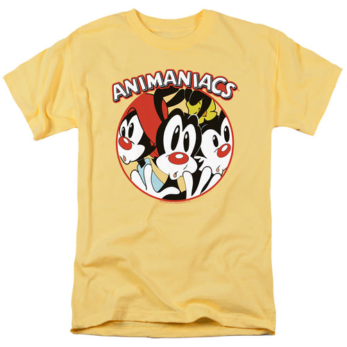Animaniacs Crammed Mens T Shirt Yellow