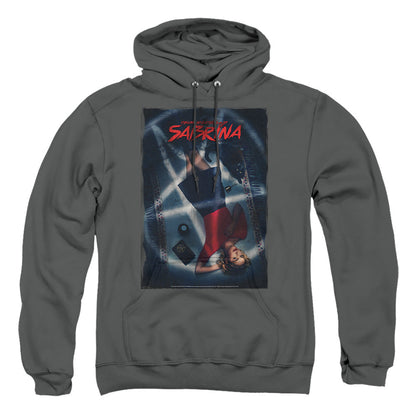 Chilling Adventures Of Sabrina Sabrina Key Art Mens Hoodie Charcoal