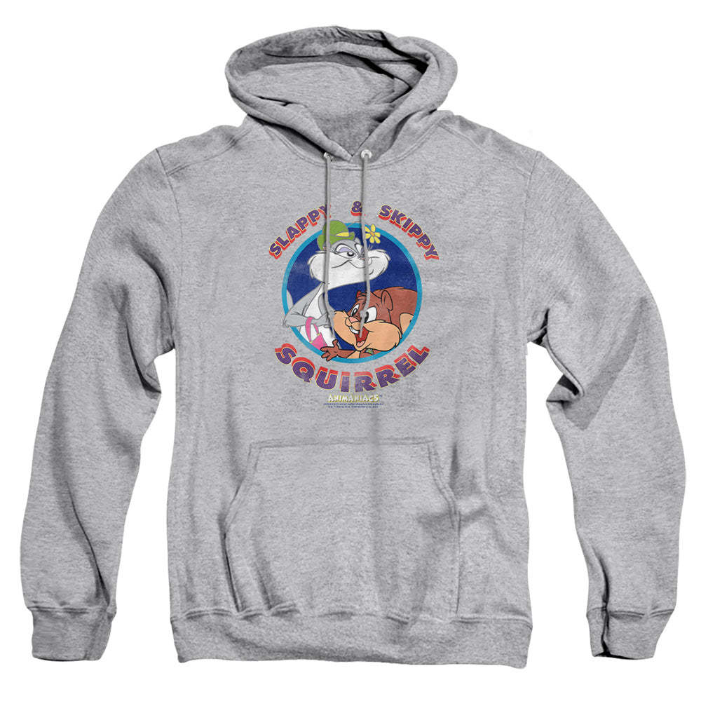 Animaniacs Slappy And Skippy Squirrel Mens Hoodie Athletic Heather