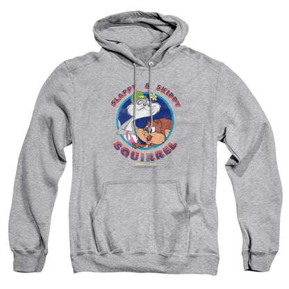 Animaniacs Slappy And Skippy Squirrel Mens Hoodie Athletic Heather