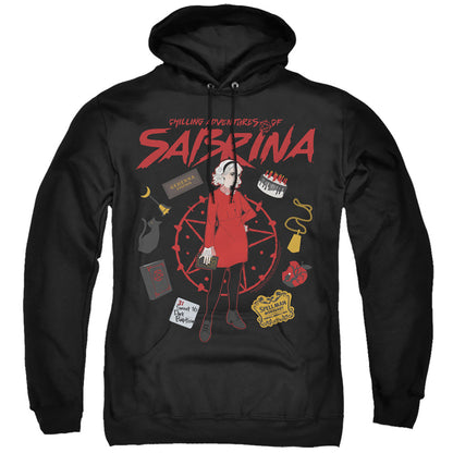 Chilling Adventures Of Sabrina Circle Mens Hoodie Black