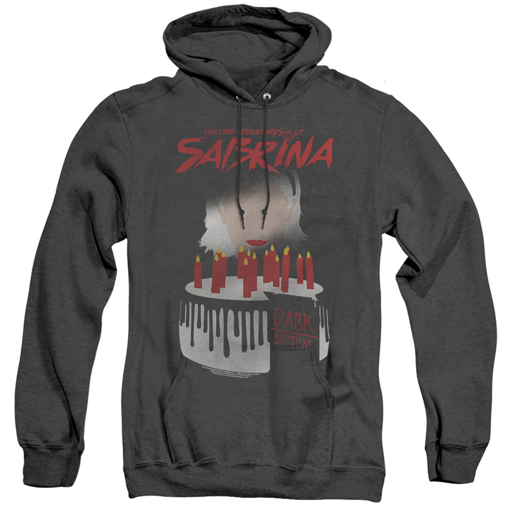 Chilling Adventures Of Sabrina Dark Baptism Heather Mens Hoodie Black