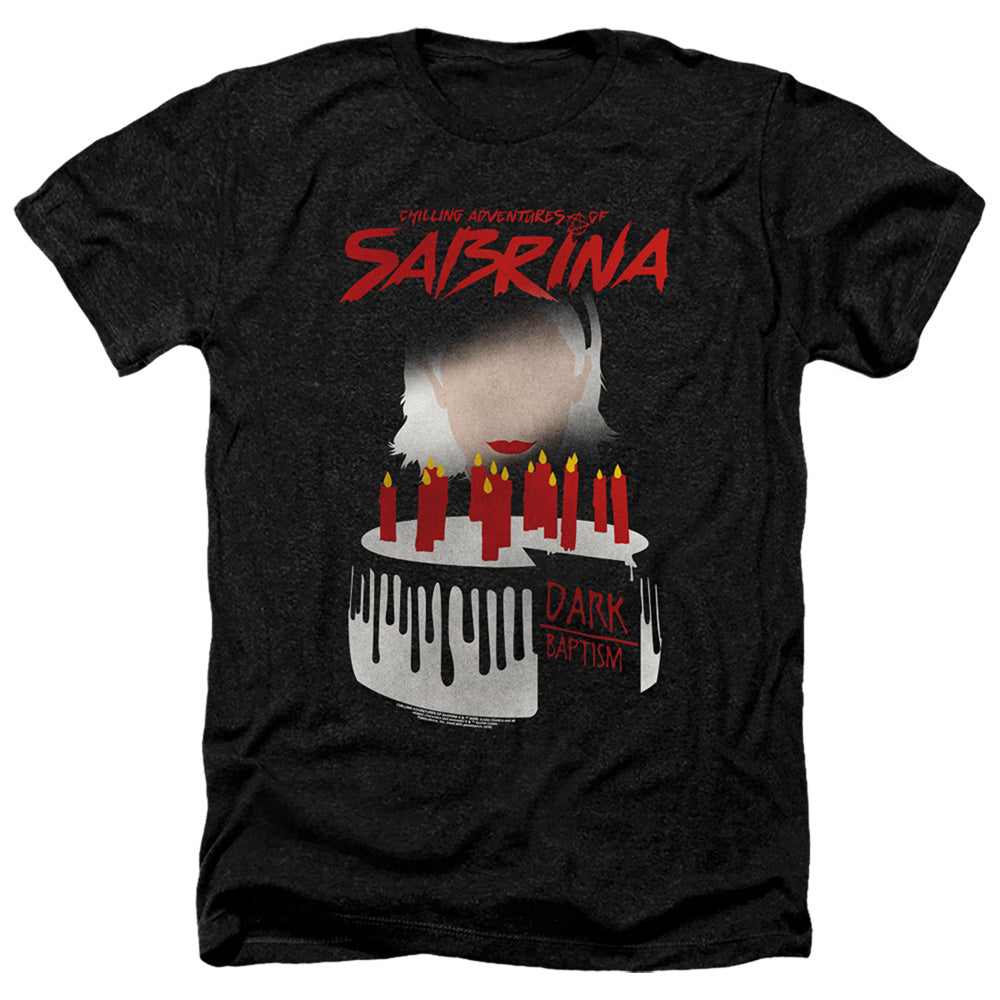 Chilling Adventures Of Sabrina Dark Bapti Heather Mens T Shirt Black