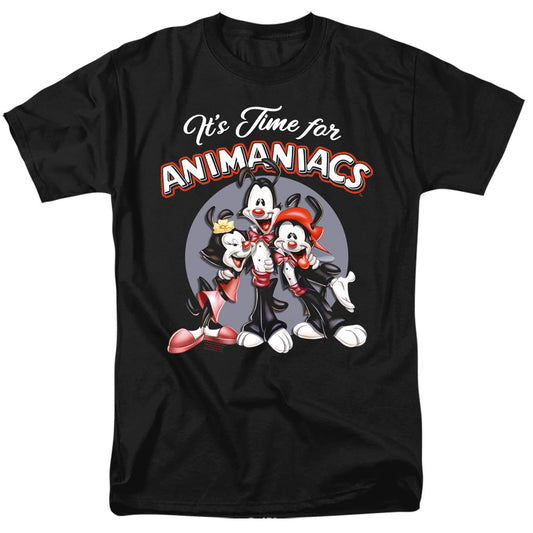 Animaniacs Its Time For Mens T Shirt Black