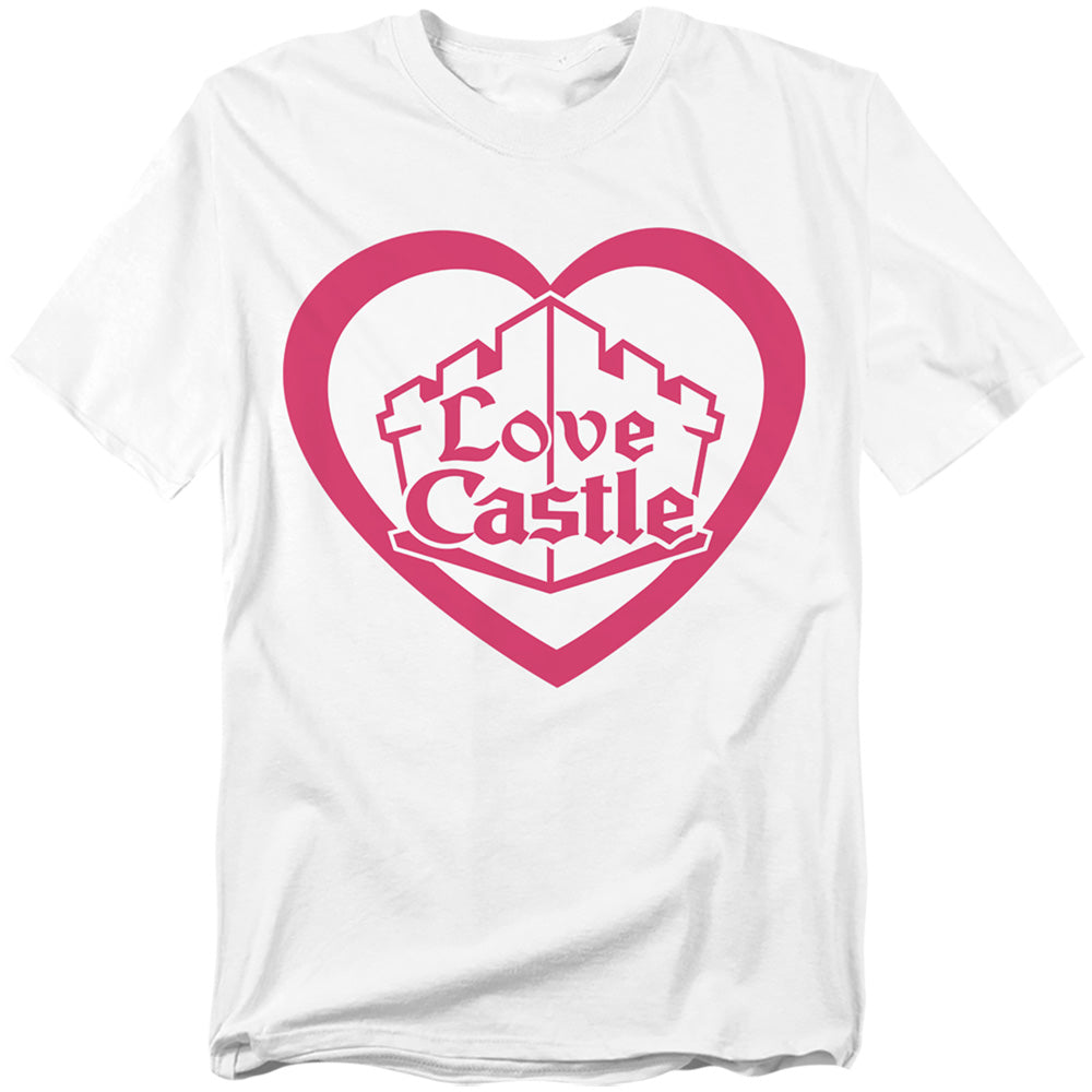 White Castle Love Castle Mens T Shirt White