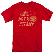 Load image into Gallery viewer, White Castle Hot &amp; Steamy Mens T Shirt Red
