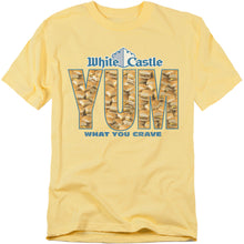 Load image into Gallery viewer, White Castle Yum Mens T Shirt Banana
