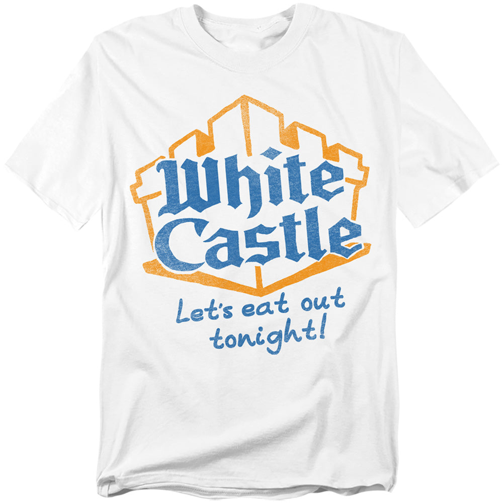 White Castle Lets Eat Mens T Shirt White