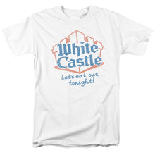 Load image into Gallery viewer, White Castle Lets Eat Mens T Shirt White
