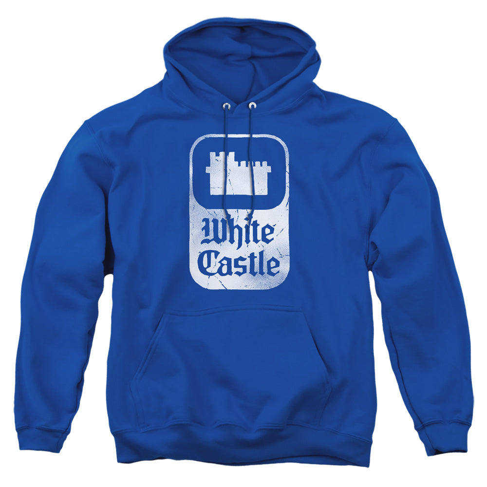 White Castle Classic Logo Mens Hoodie Royal