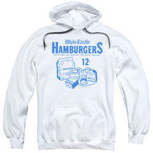 Load image into Gallery viewer, White Castle 12 Cents Mens Hoodie White
