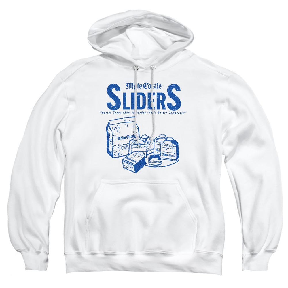 White Castle 12 Cents Mens Hoodie White