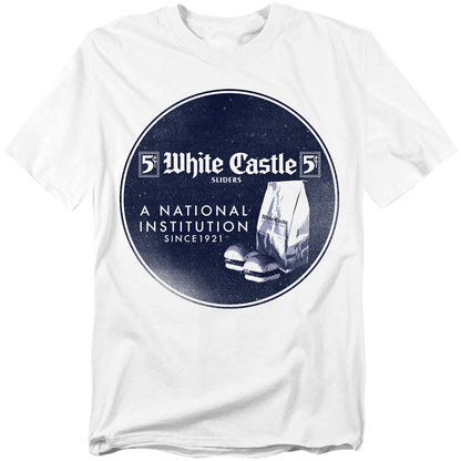 White Castle National Institution Mens T Shirt White