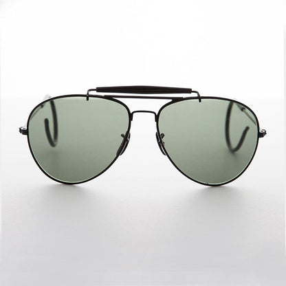 Vintage Aviator with Cable Temples  - Wolfman