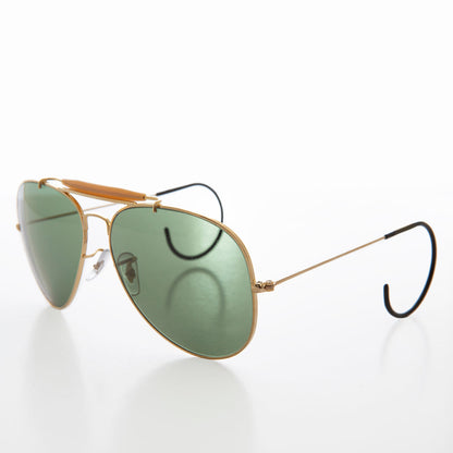 Vintage Aviator with Cable Temples  - Wolfman
