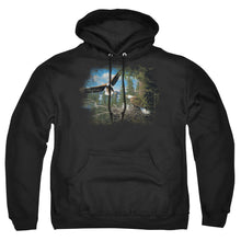 Load image into Gallery viewer, Wildlife Spring Bald Eagles Mens Hoodie Black
