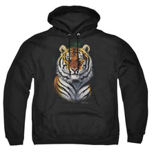 Load image into Gallery viewer, Wildlife Jungle Fire Mens Hoodie Black
